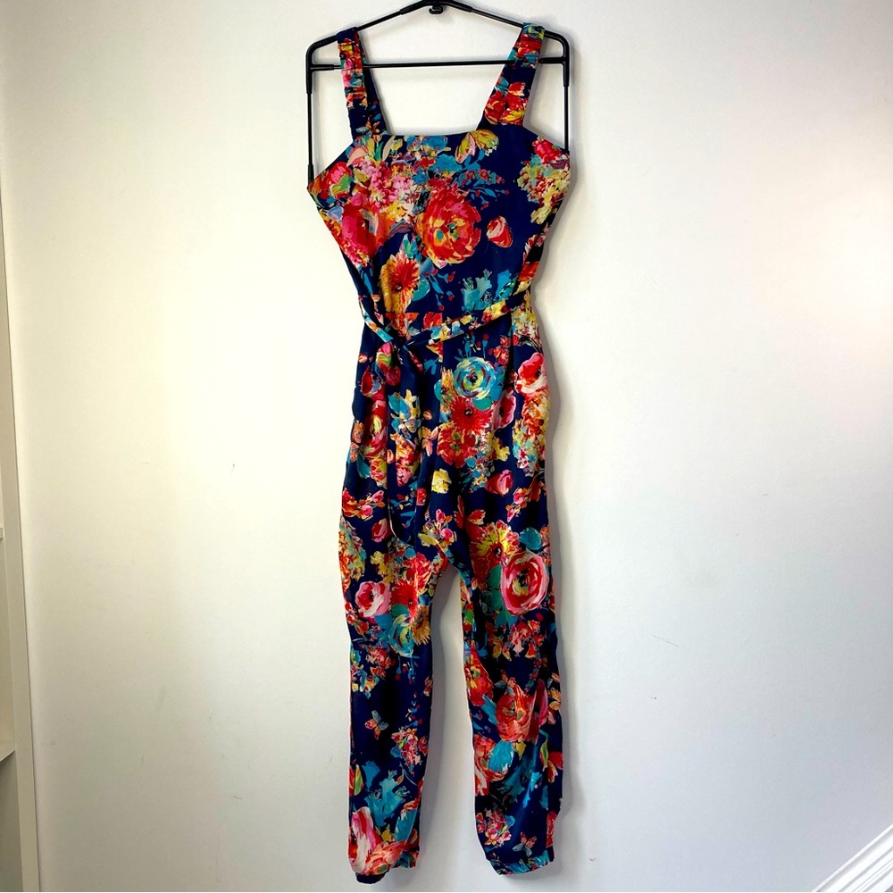 Top Shop Floral Jumpsuit